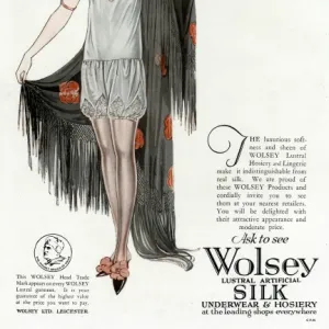 Advert for Wolsey spring fashions, underwear