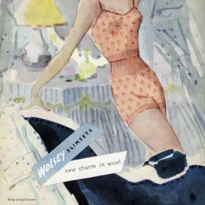 Advert for Wolsey underwear 1947