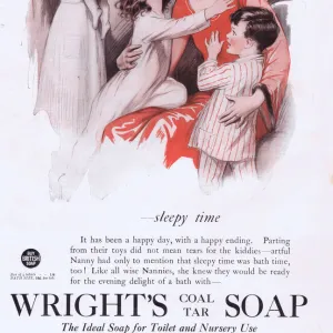 Advert for Wrights Coal Tar soap, 1926