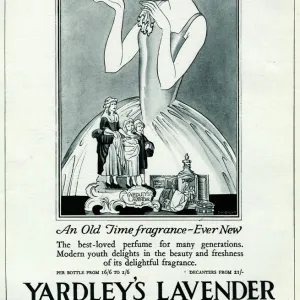 Advert for Yardleys Lavender