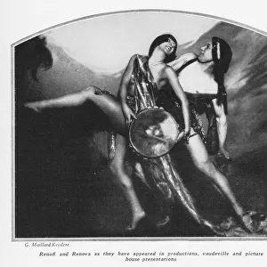The adagio team of Renoff and Renova, 1928