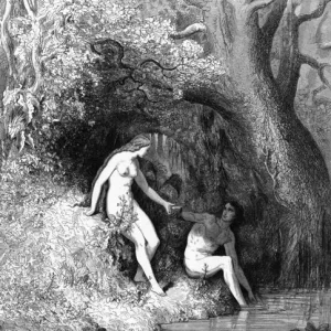 Adam, Eve, (Dore)