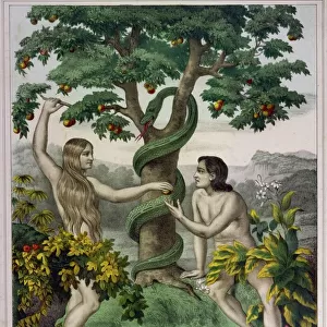 Adam, Eve, Serpent