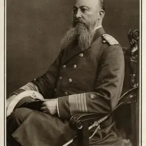 Alfred von Tirpitz German Admiral Print circa 1909. Art Prints