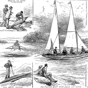 Admiral McDonalds Folding Boat, 1878