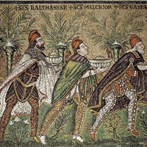 Adoration of the Kings. 6th c. ITALY. Ravenna