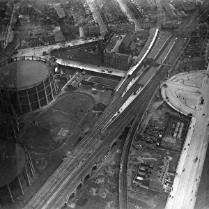 Aerial view of Battersea