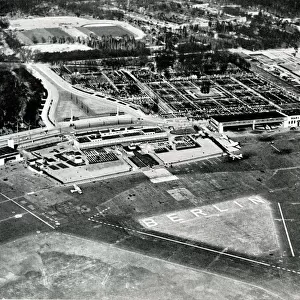 Aerial view, Berlin Tempelhof Airport