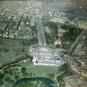 Aerial View of Buckingham Palace Print Aerial View of Buckingham Palace Print