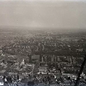 An Aerial view over Croydon