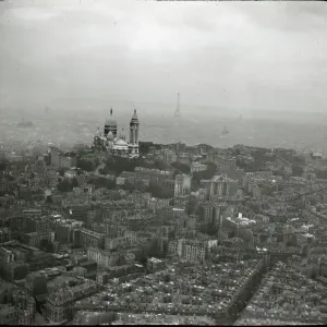 Aerial view of Paris Aerial view of Paris