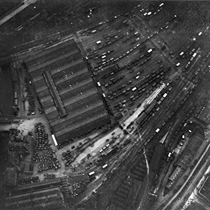 Aerial View - Railway Goods Station at Marylebone Station