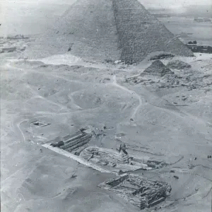 Aerial View of the Sphinx Print Aerial View of the Sphinx Print