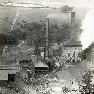 Aerial view, Tirpentwys Colliery, South Wales