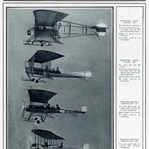 Aeroplane types required by the army by G. H. Davis