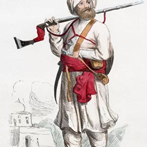 An Afghan soldier Date: late 19th century