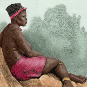 Africa. Zulu woman