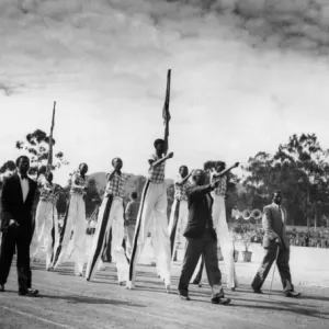 African Stilt Dancers