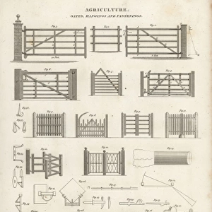 Agricultural gates and hangings