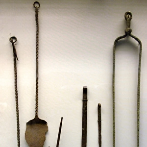 Agricultural tools from Enkomi, Cyprus. 1200-1050 BC