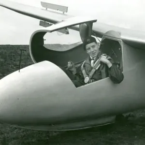 Air Scout in glider