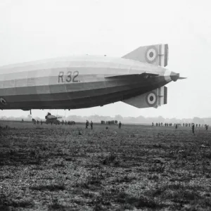 Airship R32 Parked