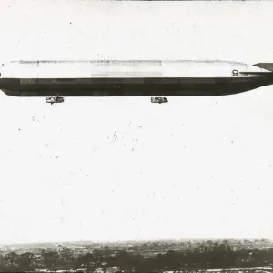Airship R9 Side View Print Airship R9 Side View Print