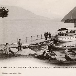 Aix Les Bains - Lac du Bourget - Debarcadere de Haute-Combe