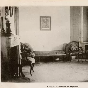 Ajaccio, Corsica, France, The Home of Napoleon - The Bedroom