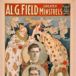 Al. G. Field Greater Minstrels oldest 23rd year, best