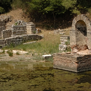 Albania. Butrint. Temple of Asklepios