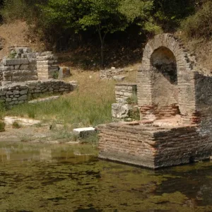 Albania. Butrint. Temple of Asklepios