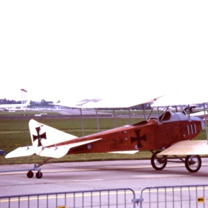 Albatros C II at Schonefeld - Photo by Hugh W. Cowin