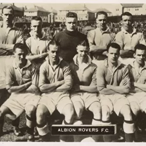 Albion Rovers FC football team 1936
