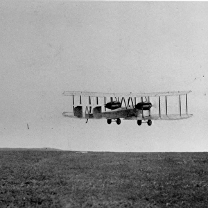 Alcock and Browns Vickers Vimy - Newfoundland take-off