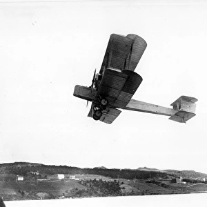 Alcock and Browns Vickers Vimy - Newfoundland take-off