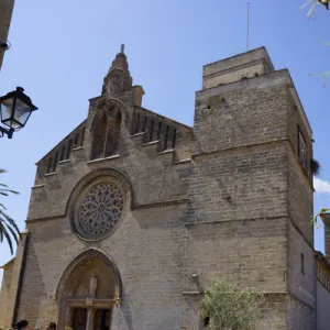 Alcudia, Mallorca, Spain, - Sant Jaume Church