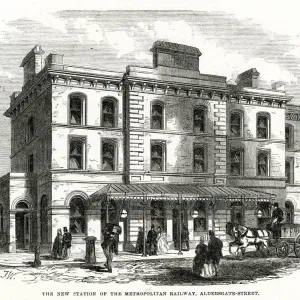 Aldersgate Station 1866 Aldersgate Station 1866