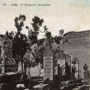 Aleppo, Syria - Muslim Cemetery