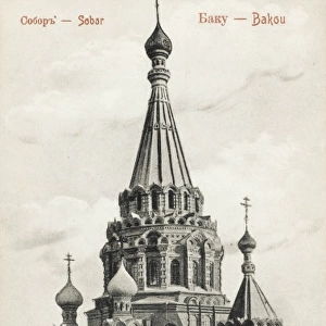 The Alexander Nevsky Cathedral, Baku, Azerbaijan