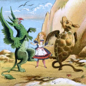 Alice in Wonderland, Gryphon and Mock Turtle