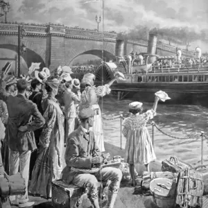 New Palace Steamer Print, 1906 New Palace Steamer Print, 1906