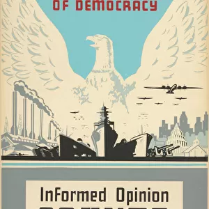 All out for defense of democracy: Informed opinion counts