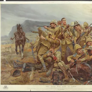 All that was left of them, 17th Lancers near Modderfontein