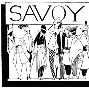 All the world is rushing to the Savoy