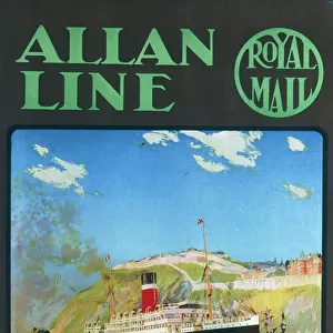 Allan Line to Canada poster