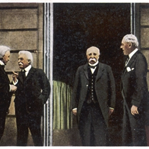 Allied Leaders at Paris