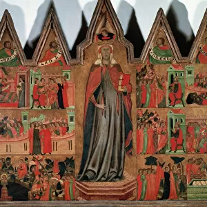 Altarpiece of Saint Quiteria, 1332, by Joan Loert. Spain
