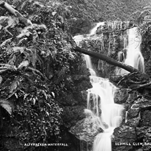 Altfracken Waterfall, Oldmill Glen, Ballycarry