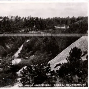 Alum Chine Suspension Bridge, Bournemouth, Dorset